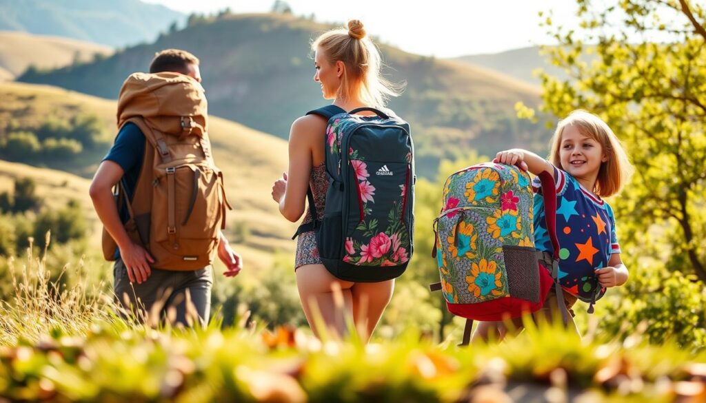 Wanderrucksäcke für verschiedene Zielgruppen