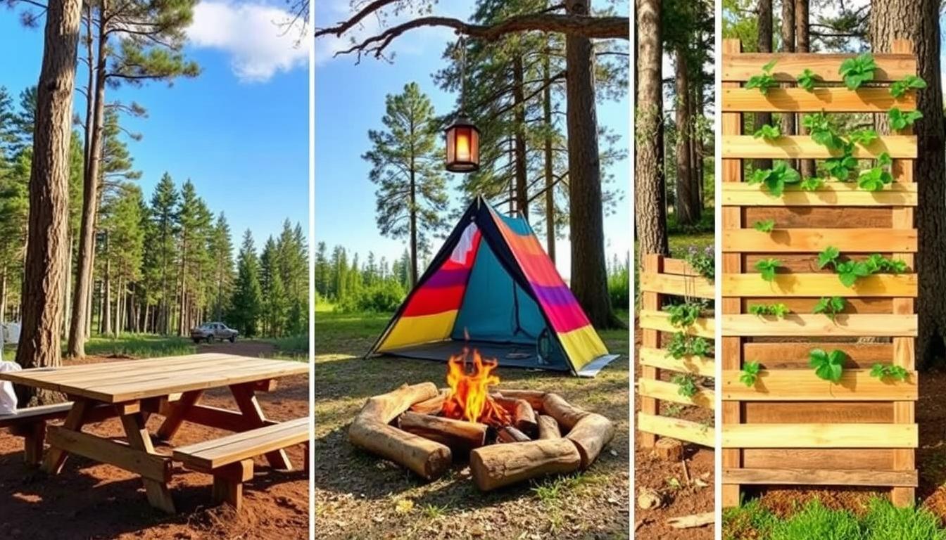 5 DIY Camping Projects to Enhance Your Campsite