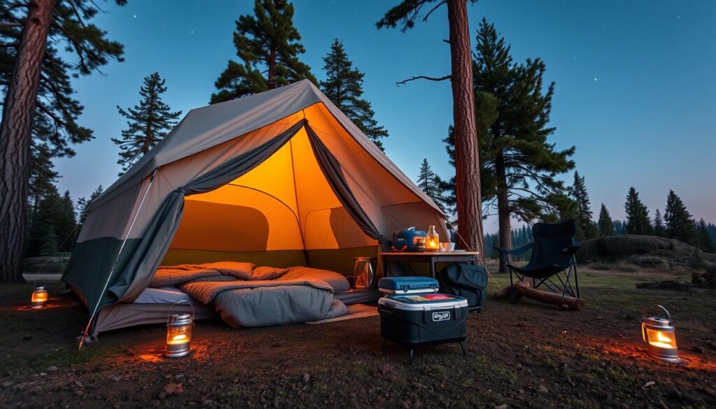 Essential camping gear for a comfortable camping experience