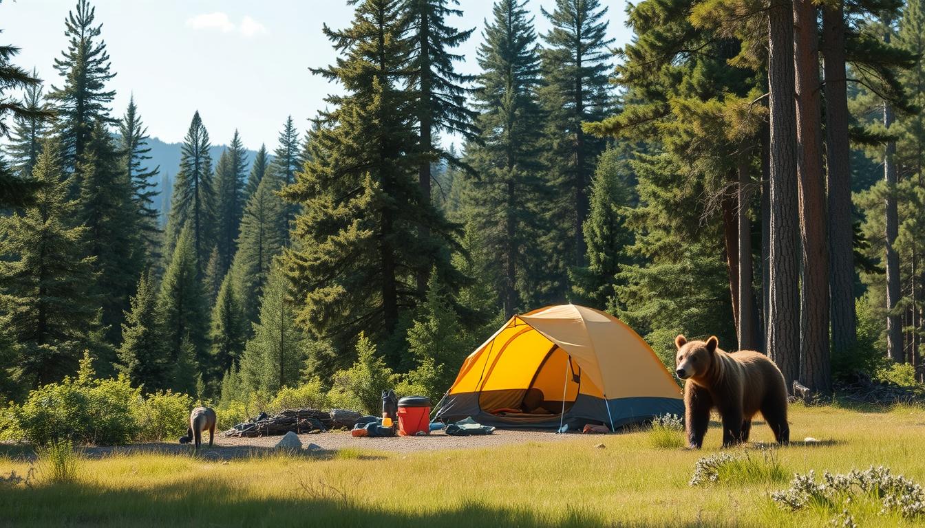 How to Deal with Bears and Other Wildlife While Camping