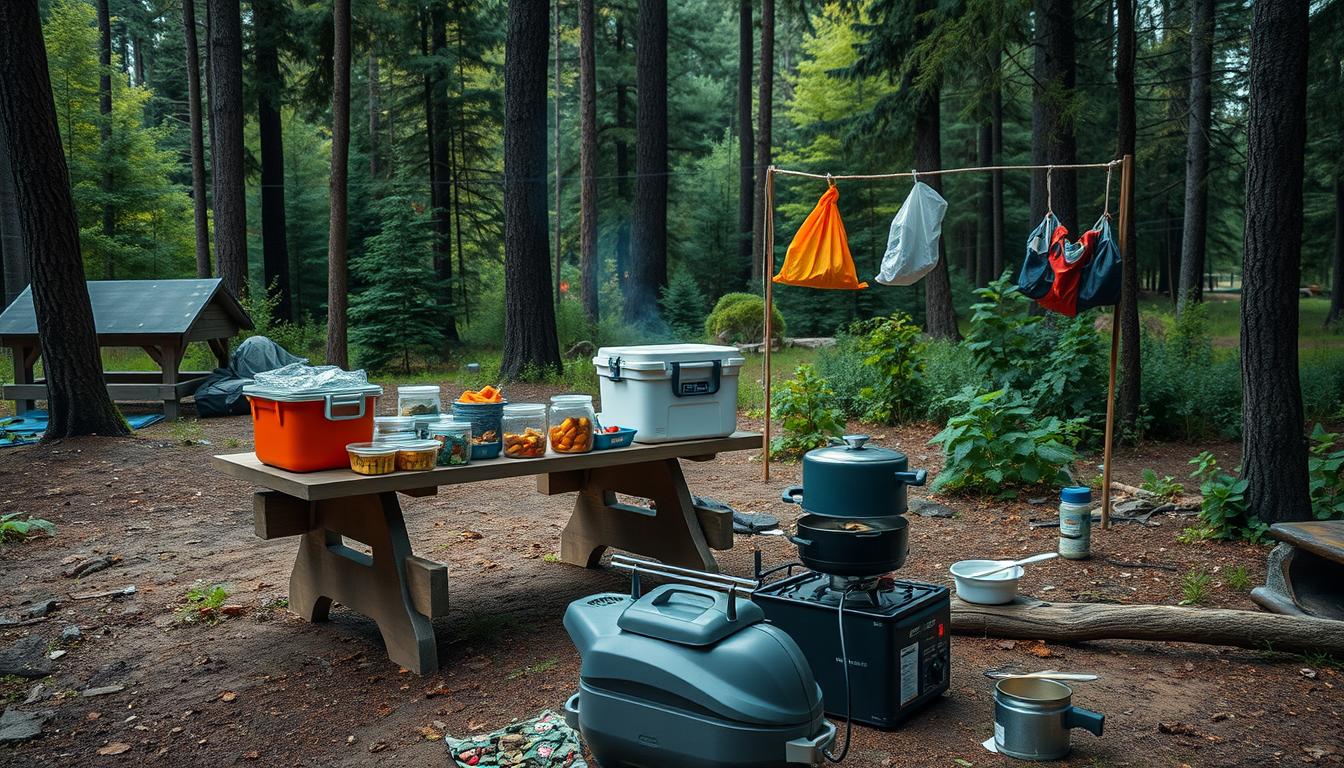 How to Keep Your Food Safe from Animals While Camping