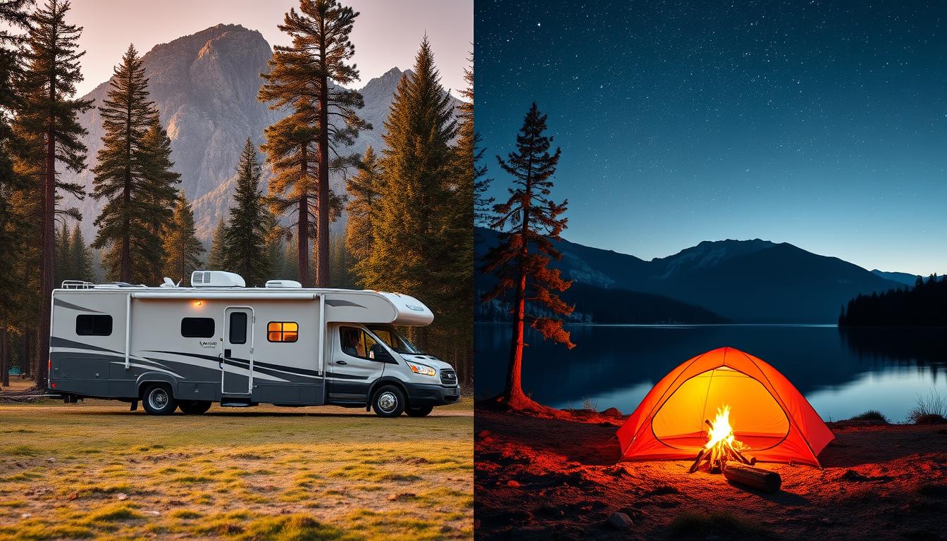 RV Camping vs. Tent Camping: Choosing Your Escape