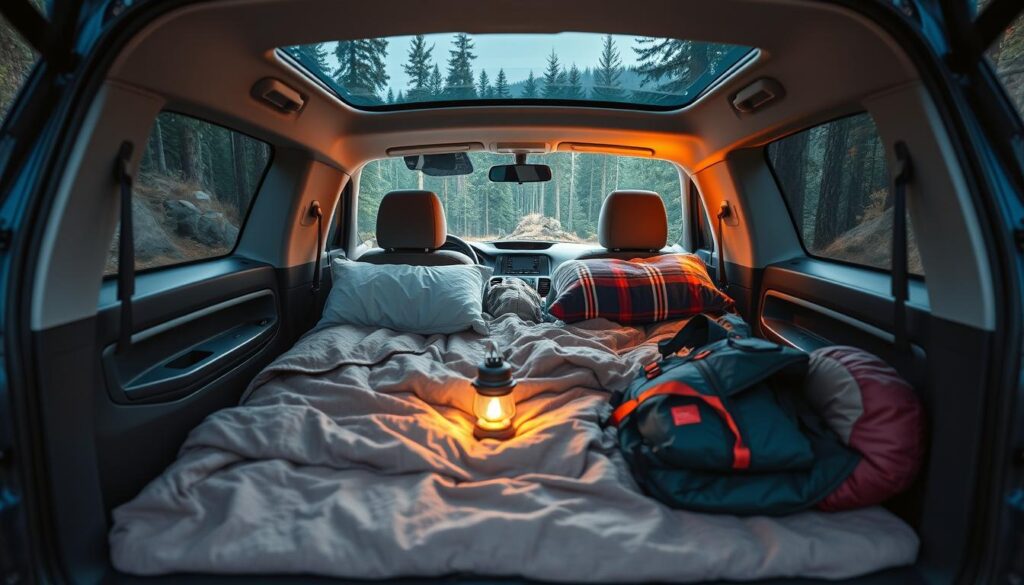 Vehicle Sleeping Setup for Car Camping 101