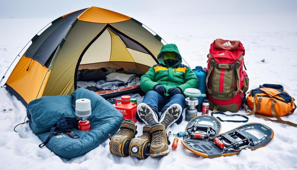 gear for cold weather camping